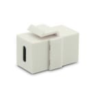 ALPHA ELETTRONICA SR - ALP96-128/1 KEYSTONE USB TIPO C F/F BIANCO