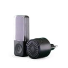 ALPHA ELETTRONICA SR - ALPDB100-01B KIT CAMPANELLO WIRELESS NERO CON PULS...