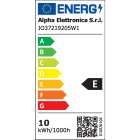 ALPHA ELETTRONICA SR - ALPJO37219205W1 STRISCIA LED 230VAC 2835 140LED/M 19W...