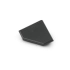 ALPHA ELETTRONICA SR - ALPJO380/152BK-80 TERMINALE CHIUSURA NERO PER SERIE JO3...