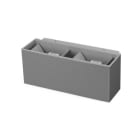 ALPHA ELETTRONICA SR - ALPJO480-20WWG PLAFONIERA LED GRIGIA 18W 3000K 240VCA