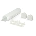 ALPHA ELETTRONICA SR - ALPJO380/172-12K Aluminum profile with flat transparent PC cover - 2m