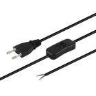 ALPHA ELETTRONICA SR - ALP23-001/20B CAVO RETE 2X0.75 L.2M NERO - INT.VOL. PB