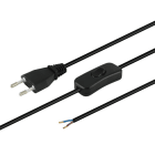 ALPHA ELETTRONICA SR - ALP23-001/20B CAVO RETE 2X0.75 L.2M NERO - INT.VOL. PB