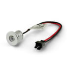 ALPHA ELETTRONICA SR - ALPJO388/020WW MINI SPOT LED 12V PLAS.SILVER 3000K