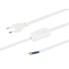 ALPHA ELETTRONICA SR - ALP23-001/20WB CAVO RETE 2X0.75 L.2M BIANCO-INT.VOL.PB