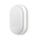 ALPHA ELETTRONICA SR - ALPJO397/041-1WW PLAF.LED OVALE 14W 230V 3000K BIAN.GRI.
