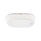 ALPHA ELETTRONICA SR - ALPJO397/042-1NW PLAF.LED OVALE 14W 230V 4000K SENSORE