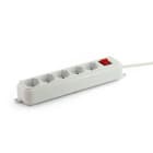 ALPHA ELETTRONICA SR - ALP23-043S/05 MULTIPRESA 5 USCITE UNIVERSALI-INTERR...