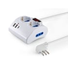 ALPHA ELETTRONICA SR - ALP23-053/03 MULTIP. DA TAVOLO 2 USC UNIV. 1BIPASS...