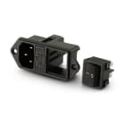 ALPHA ELETTRONICA SR - ALP23-12/3 SPINA PANN. 2POLI INT. SLOT 2 FUS.4.8MM