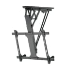 ALPHA ELETTRONICA SR - ALPSU3275/CM large smart swivelling flip down tv (32"-70") ceiling mount for cement surface