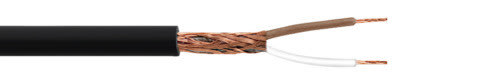 ALPHA ELETTRONICA SR - ALPWTR122 CAVO 2 POLI SCHERMATO 2X0.22 NERO