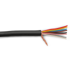 ALPHA ELETTRONICA SR - ALPWTR182 CAVO 8 POLI SCHERMATO 8X0.22 NERO