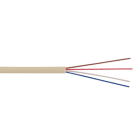 ALPHA ELETTRONICA SR - ALPWTR492A/I Flat telephon cable multi-pole - 4 poles - Ivory