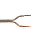 ALPHA ELETTRONICA SR - ALPWTR50/100 CAVO PIATTINA 2X1MM - TRASPARENTE