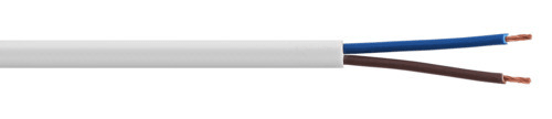 ALPHA ELETTRONICA SR - ALPWTR672 CAVO H03VVH2-F 2X0.75MM BIANCO
