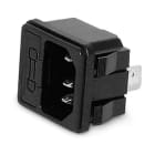 ALPHA ELETTRONICA SR - ALP23-6/1 SPINA DA PANNELLO 3 POLI CON PORTAFUSIB