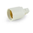 ALPHA ELETTRONICA SR - ALP23-94/1 ADATTATORE G24D-X E27 230VAC 2A MAX.