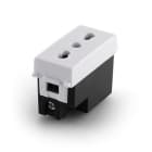 ALPHA ELETTRONICA SR - ALP23B0107 PRESA BIPASSO 2 POLI 10/16 AT. 250V