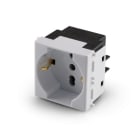 ALPHA ELETTRONICA SR - ALP23B0108 PRESA UNIVERSALE 2PT 10/16A 250V