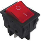 ALPHA ELETTRONICA SR - ALP320-006 INT NOR BILANCERE 2P ON/-/OFF FASTON 6.3
