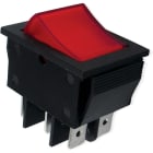 ALPHA ELETTRONICA SR - ALP320-010 INT NOR BILANCERE 2P ON/-/ON FASTON 6.3