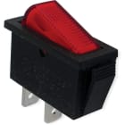 ALPHA ELETTRONICA SR - ALP320-014 INT BILANCERE 1P ROSSO ON/OFF FASTON 6.3