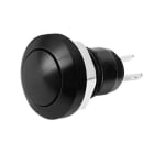 ALPHA ELETTRONICA SR - ALP330-007B PULS.1PON/OFF SALDARE ZN-AL NERO 8MM
