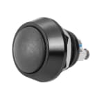 ALPHA ELETTRONICA SR - ALP330-013B PULS.1PON/OFF VITE ZN-AL NERO 12MM