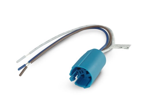 ALPHA ELETTRONICA SR - ALP330-051-SO3 Zoccolo per pulsanti ø19mm 330-051L con cavi 16cm