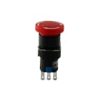 ALPHA ELETTRONICA SR - ALP360-031 PULS.EMERGENZA 230V 2NO-2NC ROSSO 22MM