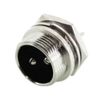 ALPHA ELETTRONICA SR - ALP40-28 DIN panel mount plug - 2 poles