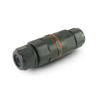 ALPHA ELETTRONICA SR - ALP44-92-03 CONNETTORE/GIUNTACAVO 3P IP68 CON LEVE