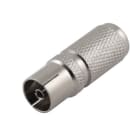 ALPHA ELETTRONICA SR - ALP54-5/3 Presa coassiale per TV Ø9,5mm - ad avvitare - TWIST ON adatta per cavo ø6,8mm completamente schermata