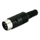 ALPHA ELETTRONICA SR - ALP7-1 SPINA 6 POLI SCHERMATA DIN 45322