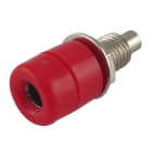 ALPHA ELETTRONICA SR - ALP20-314-1 BOCCOLA COLORE ROSSO 4MM