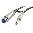 ALPHA ELETTRONICA SR - ALP40-310/03B CAVO DA SP.JACK 6.3 A PR.3POLI 3M POLY B