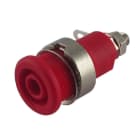 ALPHA ELETTRONICA SR - ALP20-316-1 BOCCOLA COLORE ROSSO 4MM