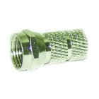 ALPHA ELETTRONICA SR - ALP86-019 F-type plug to be screwed for ø6,0mm cable