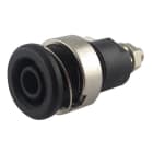 ALPHA ELETTRONICA SR - ALP20-316-2 Boccola banana Ø4mm di sicurezza - Nera