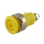 ALPHA ELETTRONICA SR - ALP20-316-3 Boccola banana Ø4mm di sicurezza - Gialla