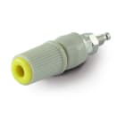 ALPHA ELETTRONICA SR - ALP20-320-3 BOCCOLA COLORE GIALLO 4MM