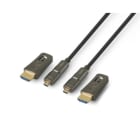 ALPHA ELETTRONICA SR - ALP93-591F2/040 Active fiber optic HDMI® cable - High-Speed with Ethernet - With adapter Micro HDMI/HDMI - 40m