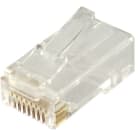 ALPHA ELETTRONICA SR - ALP94-911/2 RJ45 8P8C Cat.5e UTP AWG24-26 plug - for flexible and solid cables