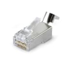 ALPHA ELETTRONICA SR - ALP94-917/6A RJ45 plug 8P8C Cat.6A FTP AWG23 Pass-through