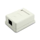 ALPHA ELETTRONICA SR - ALP94-946 Modular Cat.5e socket wall mount - Unshielded