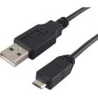 ALPHA ELETTRONICA SR - ALP95-653/1B CAVO USB2 M/M TIPO A A TIPO MICRO B 1...