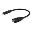 ALPHA ELETTRONICA SR - ALP95-672/0.2NB CAVO USB3 M/F TIPO C A TIPO USB A 0.2...