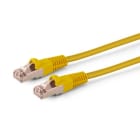 ALPHA ELETTRONICA SR - ALP95-701/02YB CAVO PATCH CAT5E 2M F/UTP GIALLO CU PB